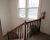 ORIGINAL STAIRCASE GOING FROM TOP LEVEL TO BASEMENT