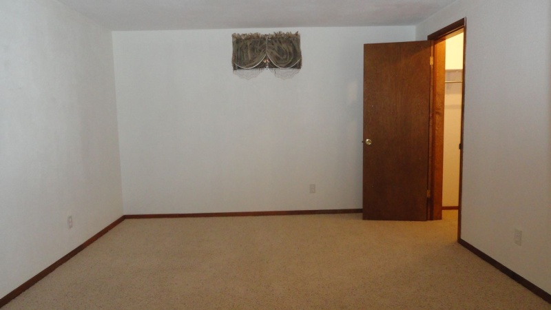 Bedroom in basement