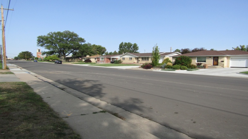 Wide streets