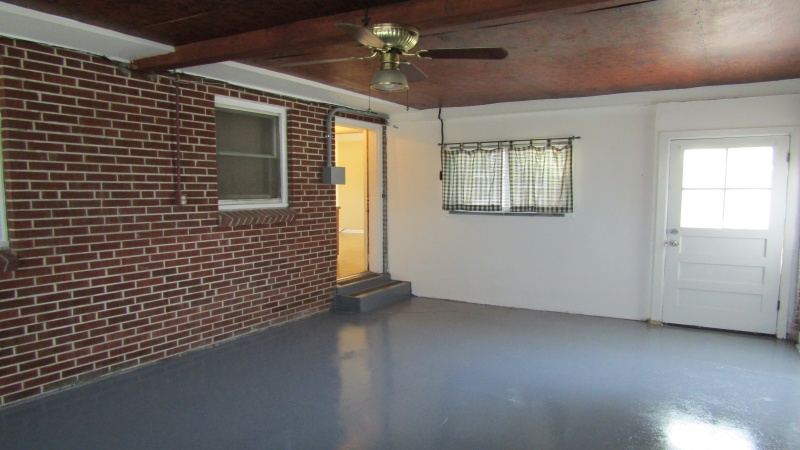 enclosed porch