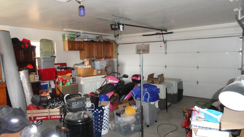 2 car attached garage interior