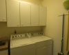 Main floor laundry with sink