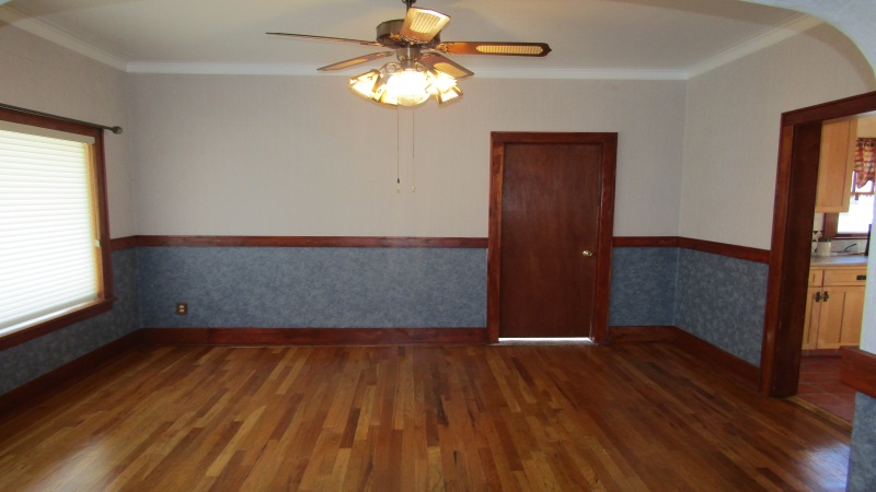 Dining room/Office door in background