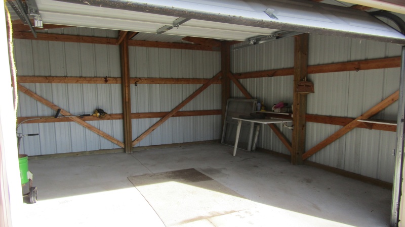 interior of shed