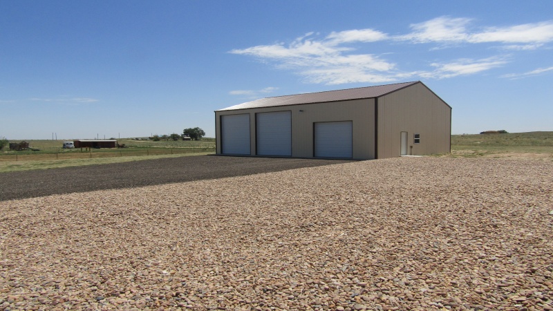 View of shop from attached garage walk thru door